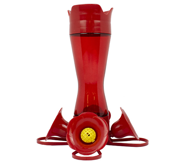 Perky-Pet® Red Pinch Waist Plastic Hummingbird Feeder | Calloway's Nursery