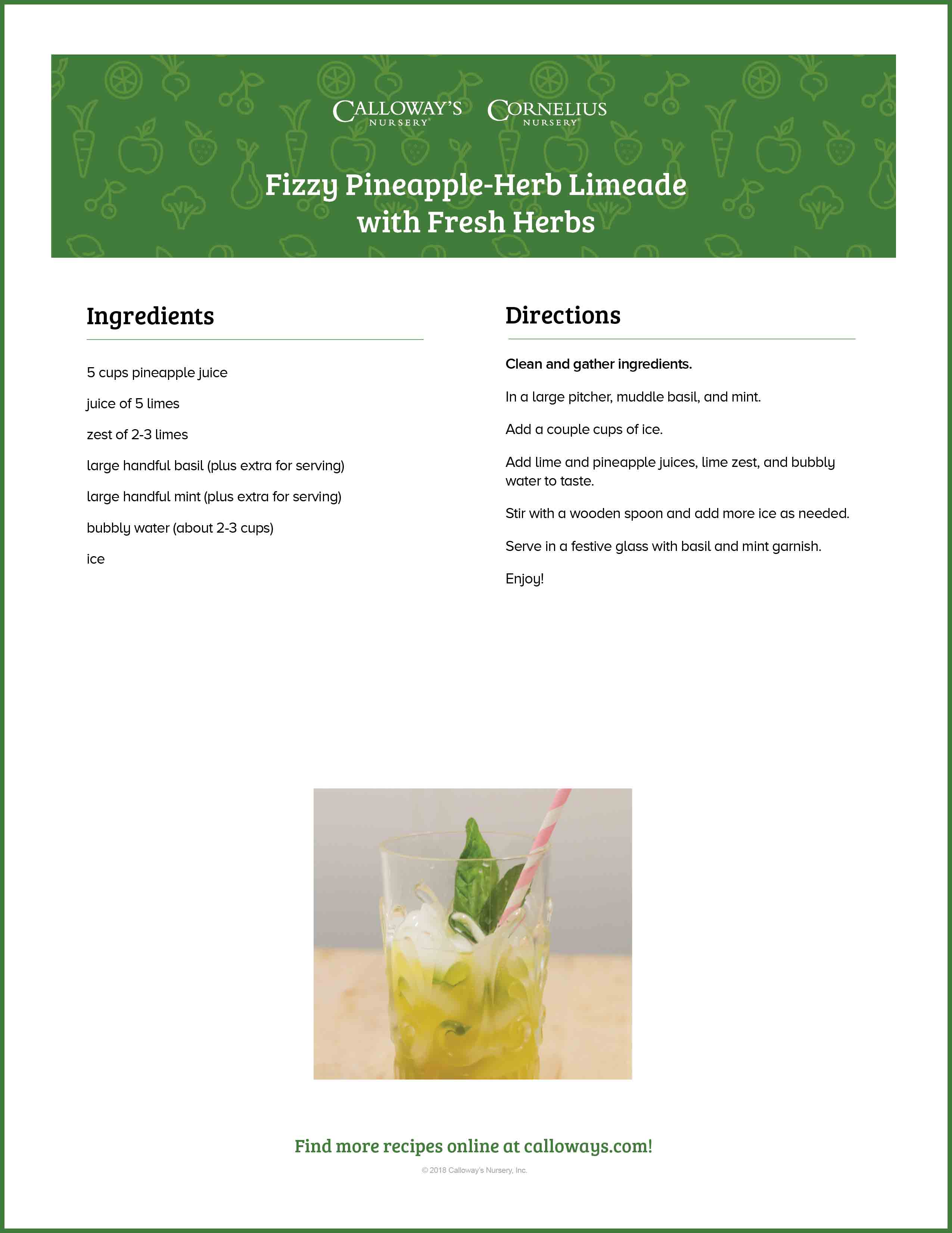 drink recipe