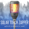 Skeeter Hawk Solar Tiki Zapper and Flickering Lantern