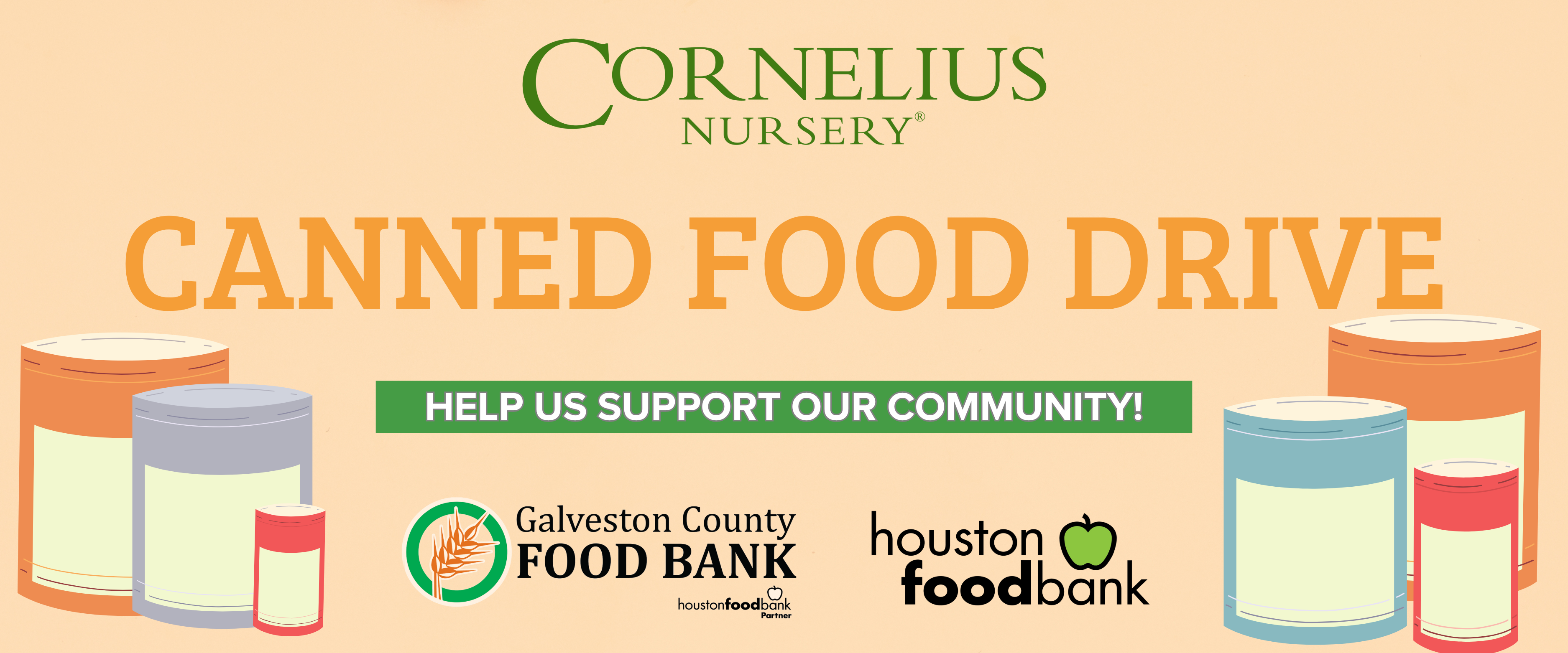 Cornelius Canned Food Drive