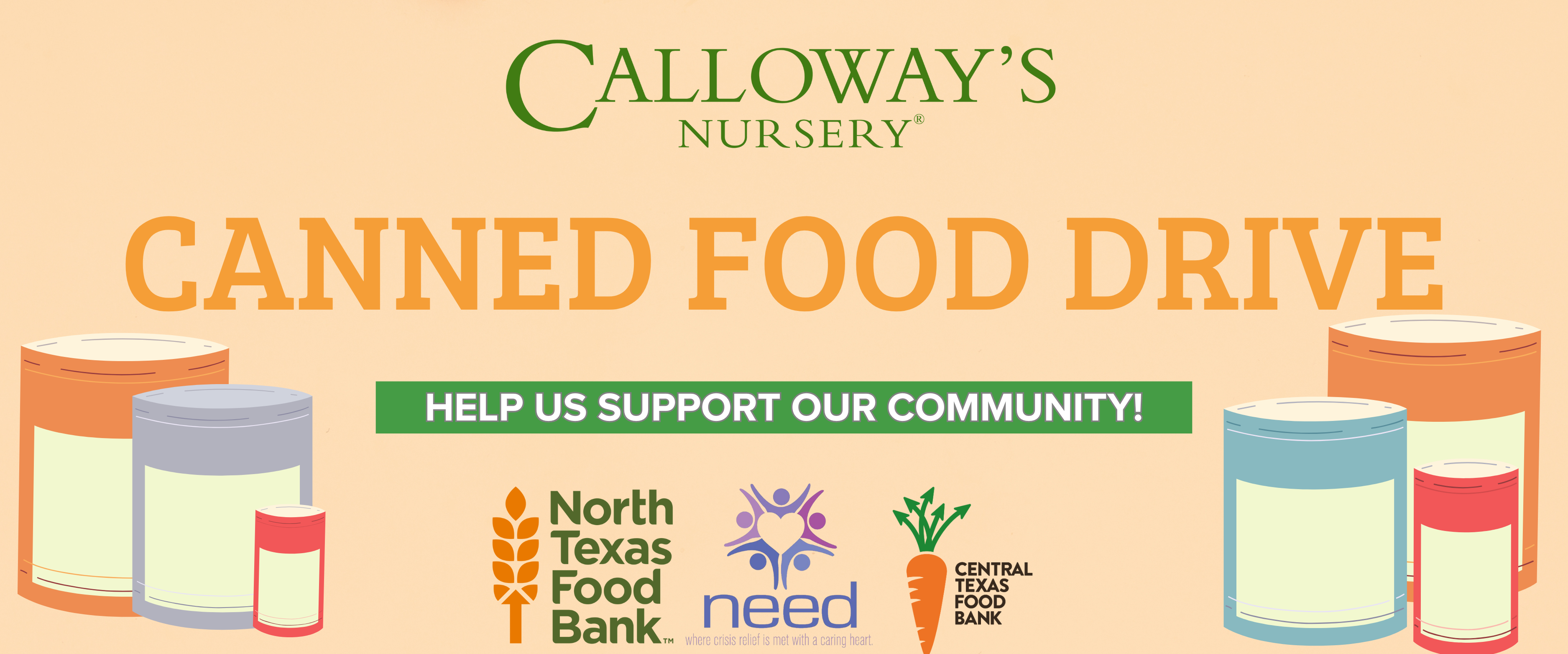 Calloway’s Canned Food Drive