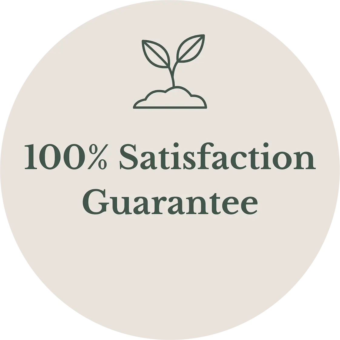 100% Satisfaction Guarantee