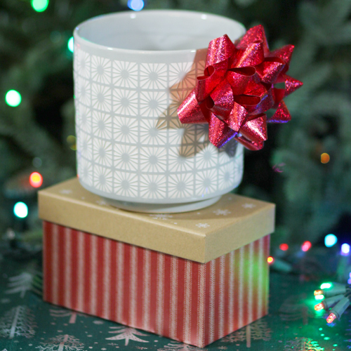 stylish pottery for christmas