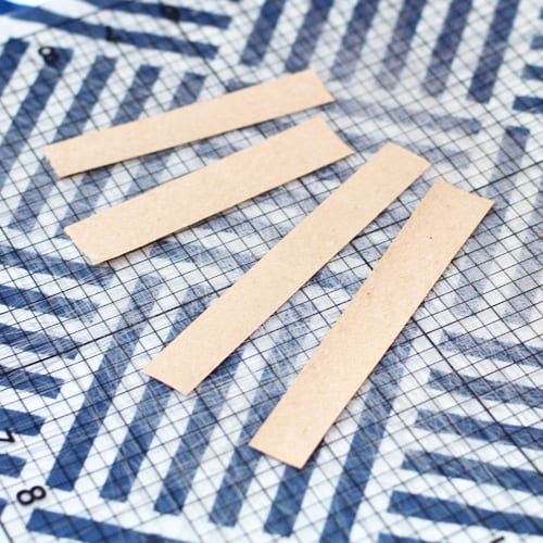 cut paper strips