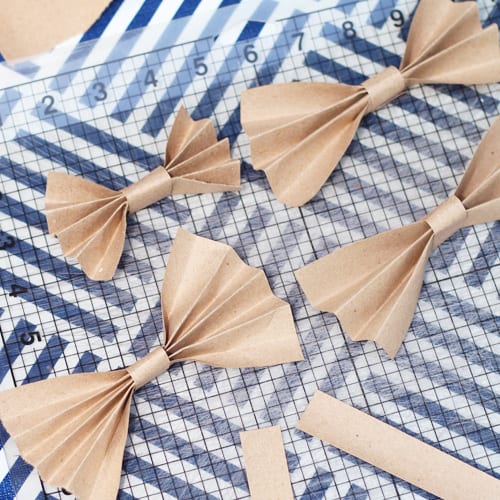 paper bows for father's day