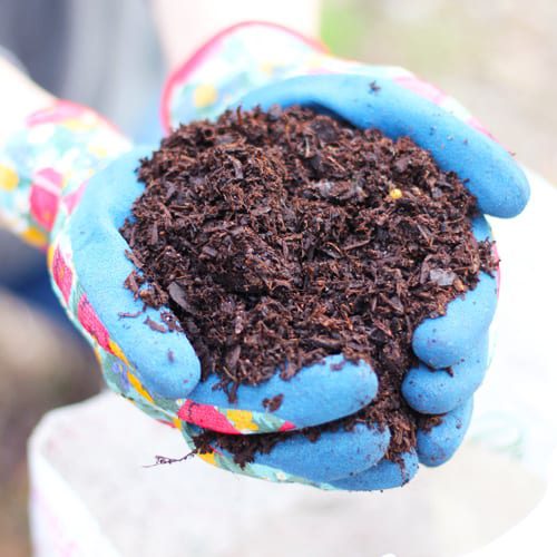 raised flowerbed soil