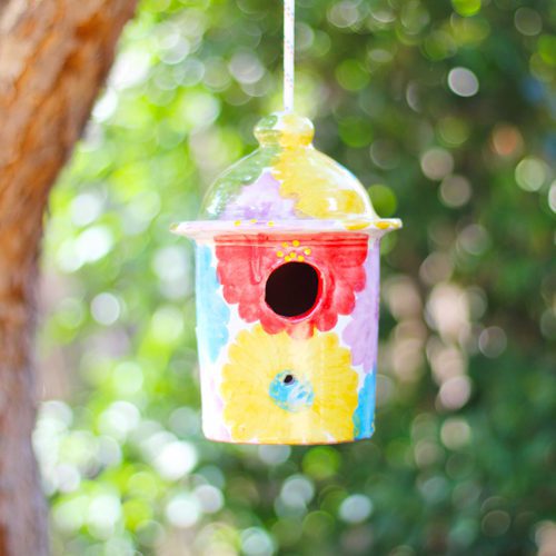 Ceramic Bird House to Support Wild Birds at Home | Calloway's Nursery