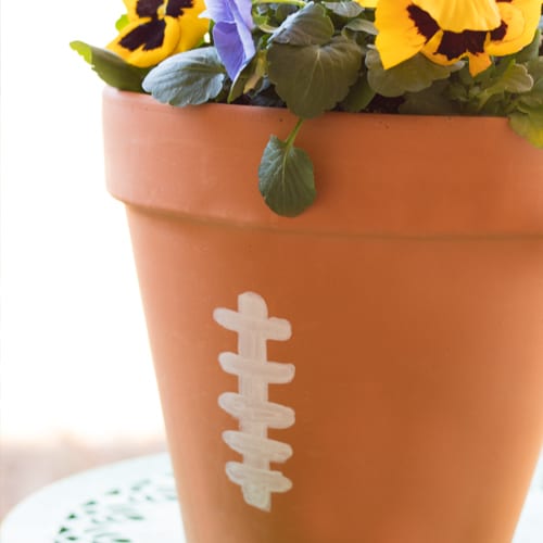 football planter