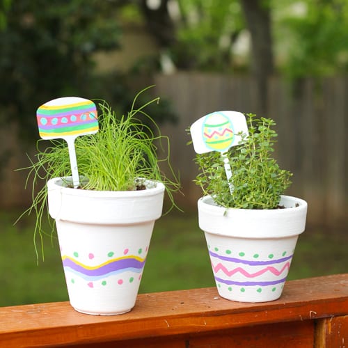 easter egg herb gardens