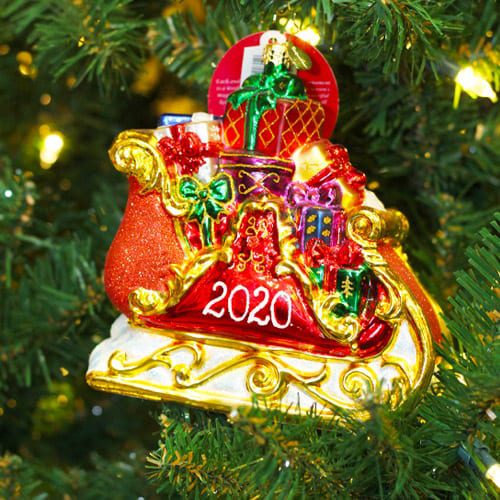 2020 radko christmas ornament