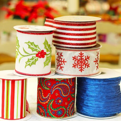 ribbons for christmas