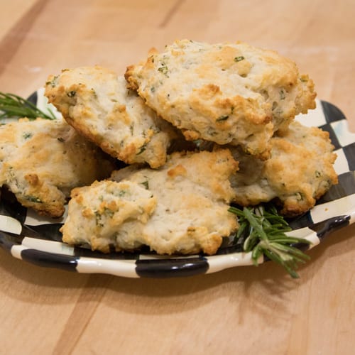 sour cream herb biscuits