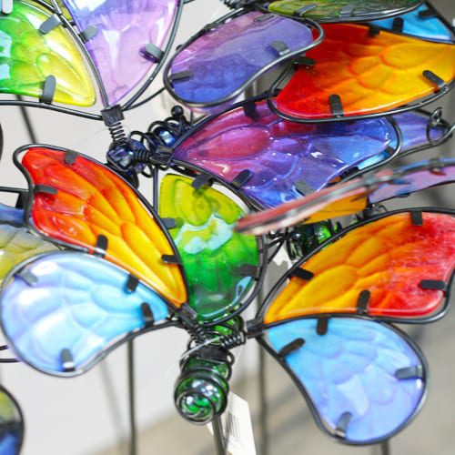 butterfly metal art