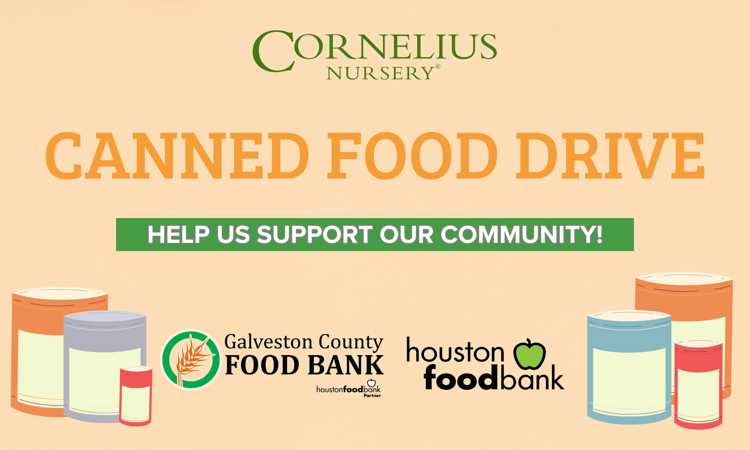 Cornelius Canned Food Drive