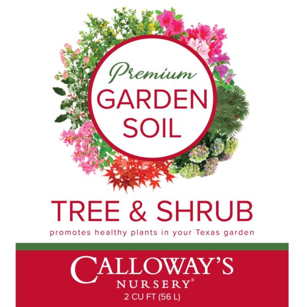 tree and shrub soil label front